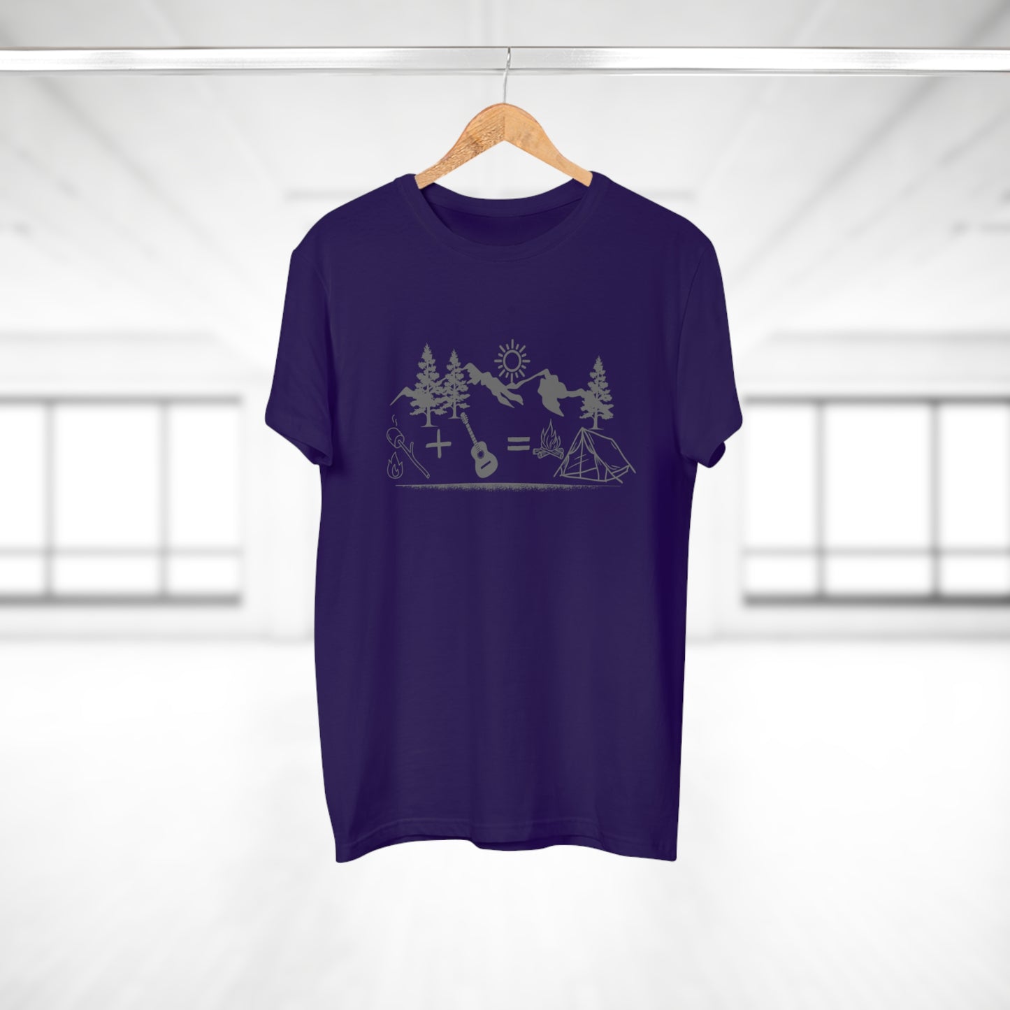 Mountain Camping - Men's T-shirt