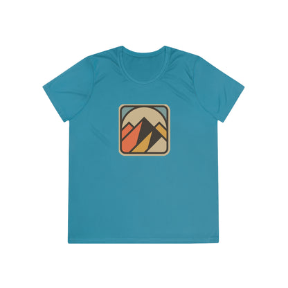 Retro Mountain Range Women’s Graphic T‑Shirt