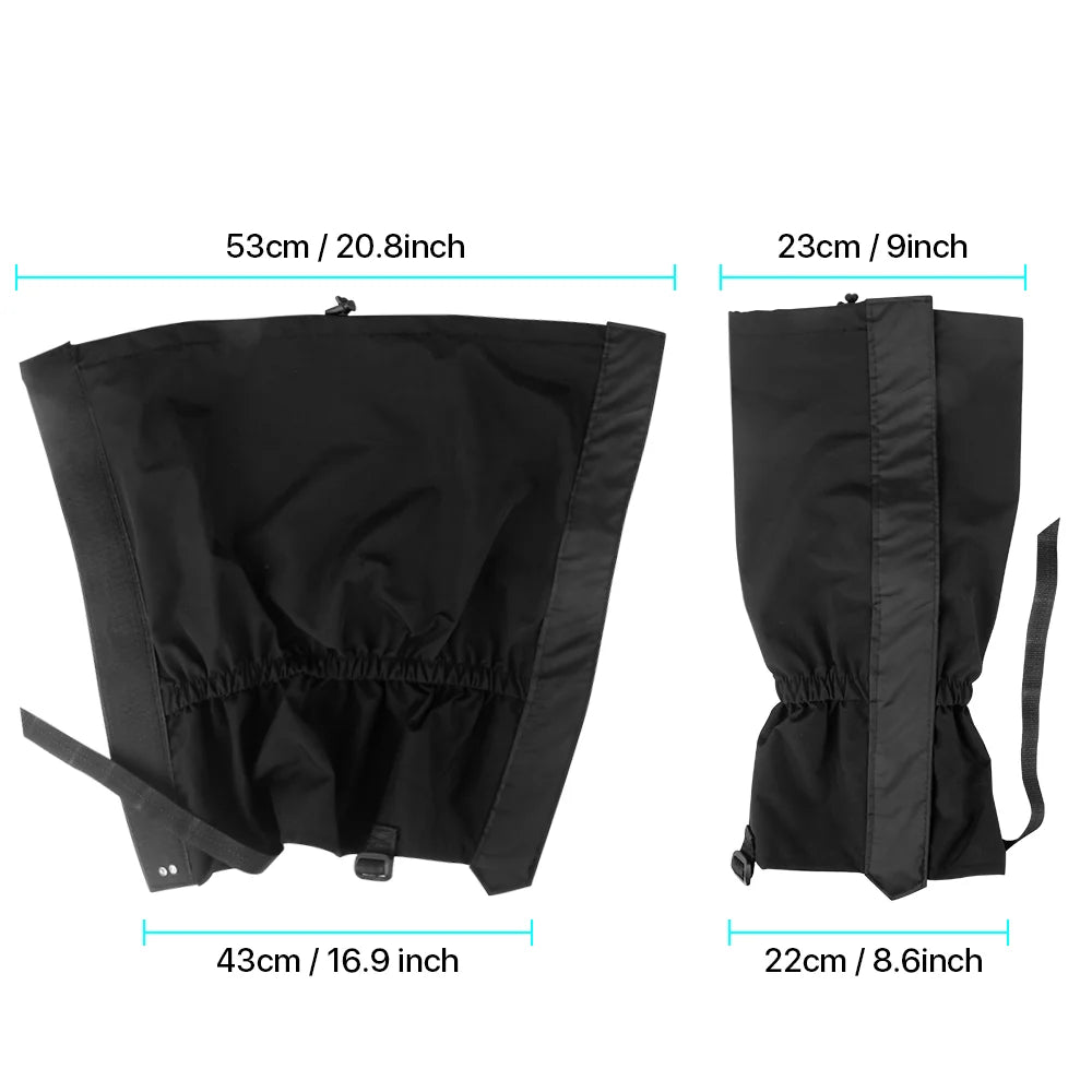 Leg Gaiters Snake for Tick Protection for Women Men Waterproof Boot Cover Gaiters for Hiking Hunting