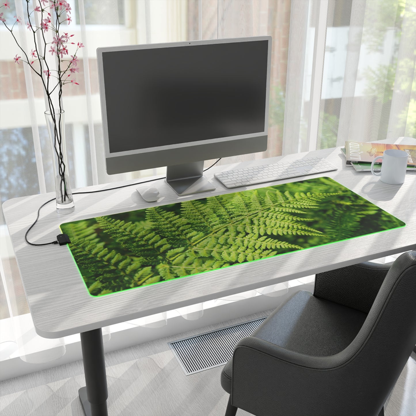 Fern LED Gaming Mouse Pad