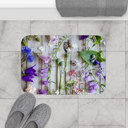 Flowers Bath Mat