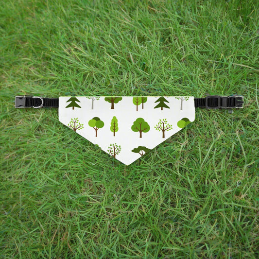 Trees Pet Bandana Collar