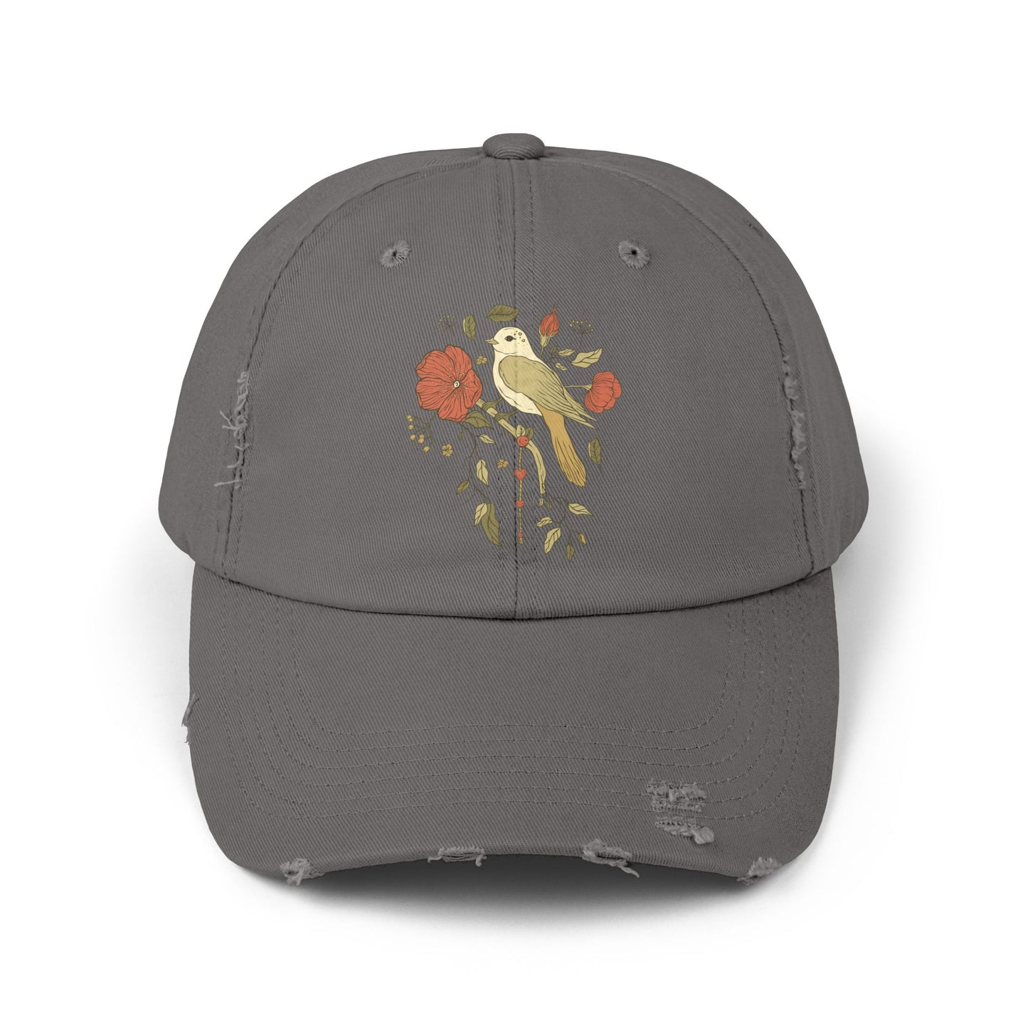 Hey Bird - Distressed Cap