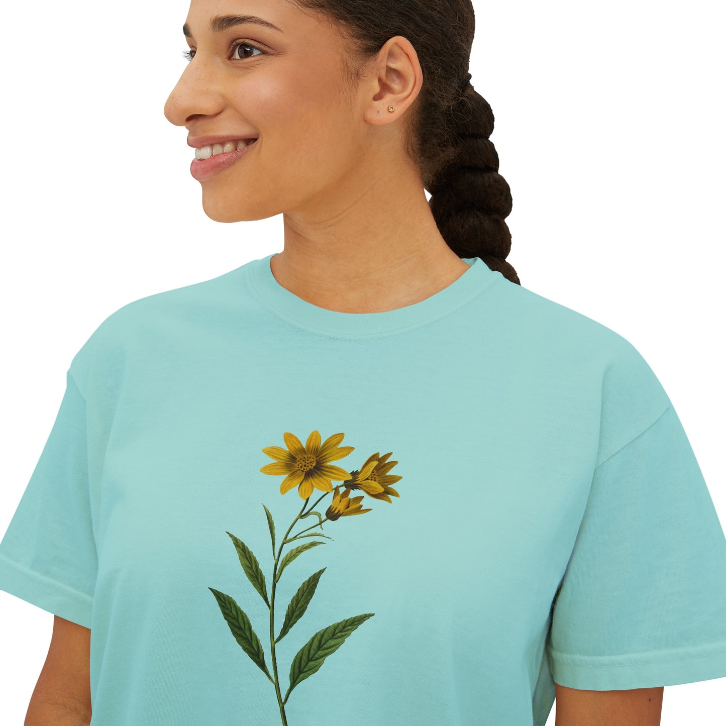 Pretty Flower Women's Boxy Tee