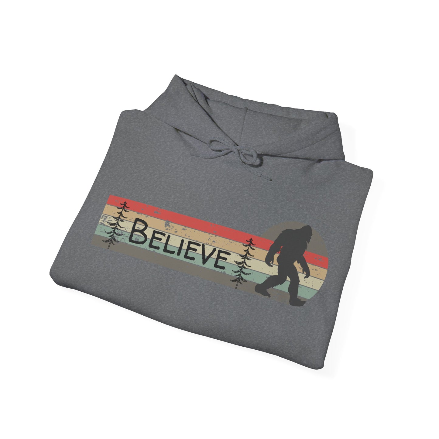 Bigfoot Believe Hooded Sweatshirt