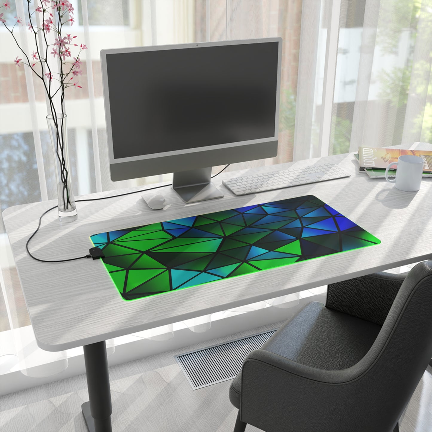 Mosaic LED Gaming Mouse Pad