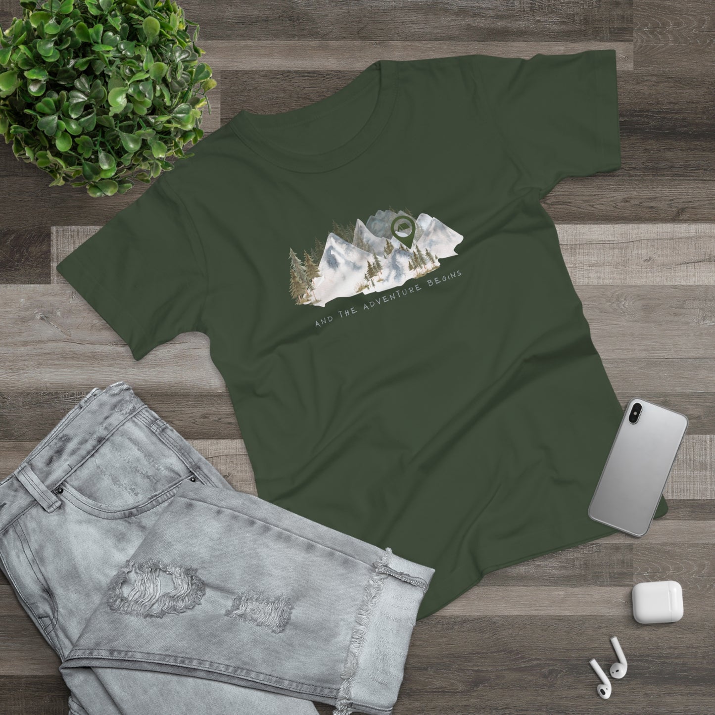 Adventure Begins - Women's T-shirt