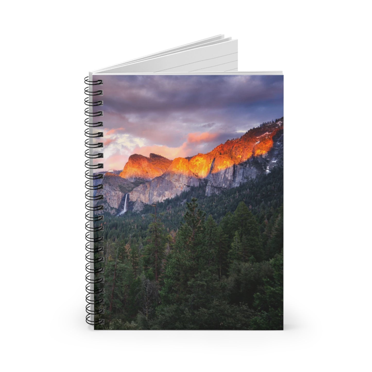 Mountain Horizon Spiral Notebook - Ruled Line