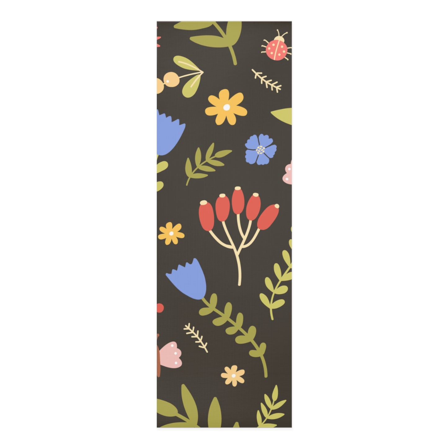 Flowers Foam Yoga Mat