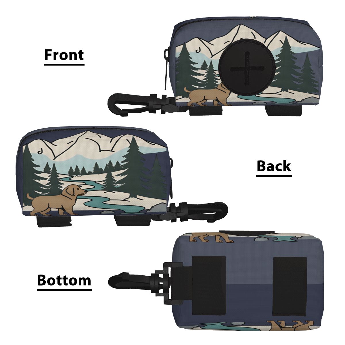 Blue Mountain - Dog Poop Bag Holder