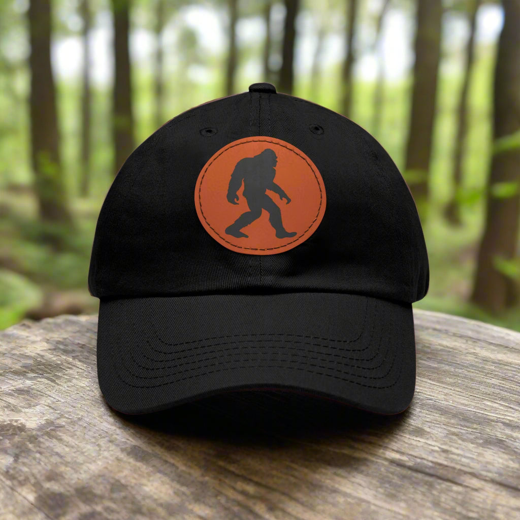 Bigfoot Hat with Leather Round Patch