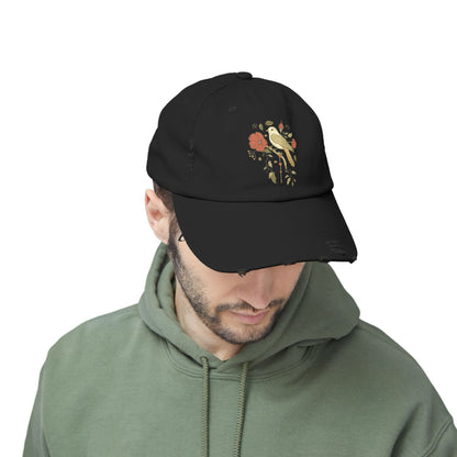 Hey Bird - Distressed Cap