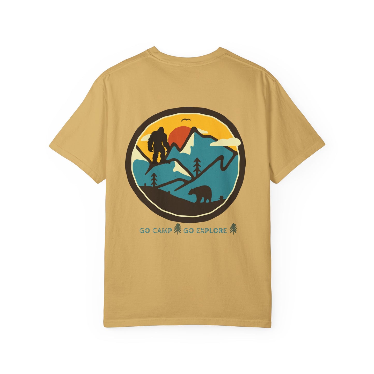 Bigfoot In the Mountains Unisex T-shirt