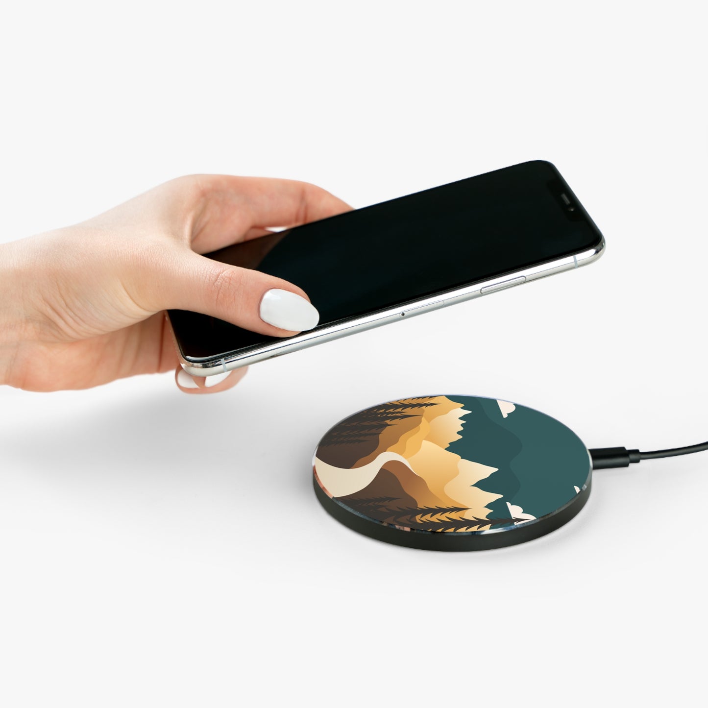 Mountain Sunset Horizon Wireless Charger