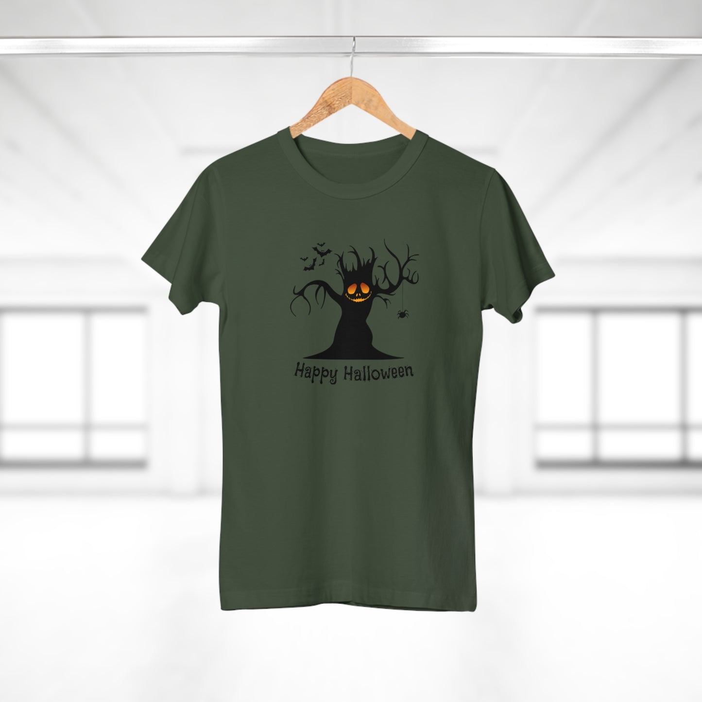 Happy Halloween Spooky Tree  - Women’s Tee