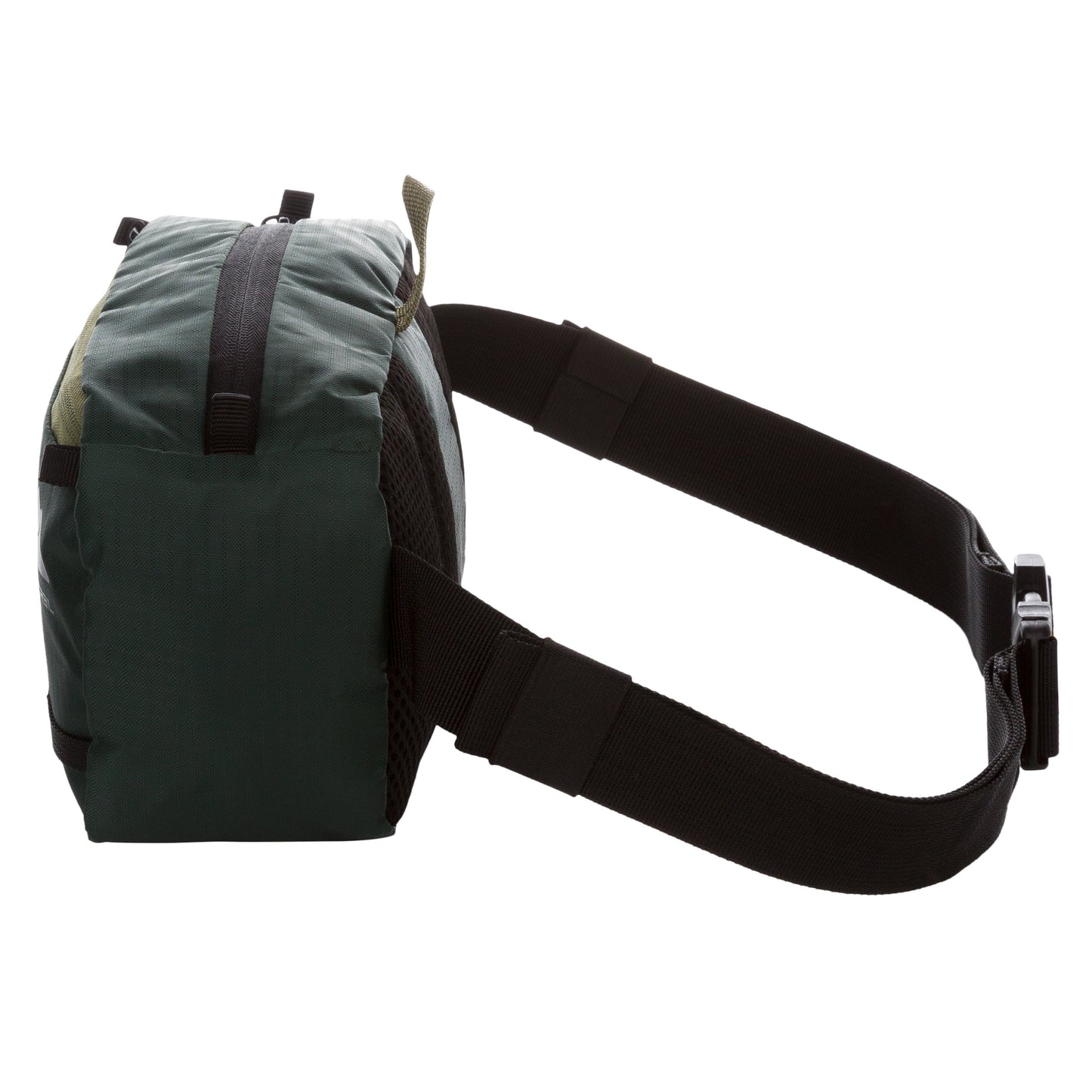 3.5 Ltr on Waist Pack, Green, Unisex, Polyester Zipper