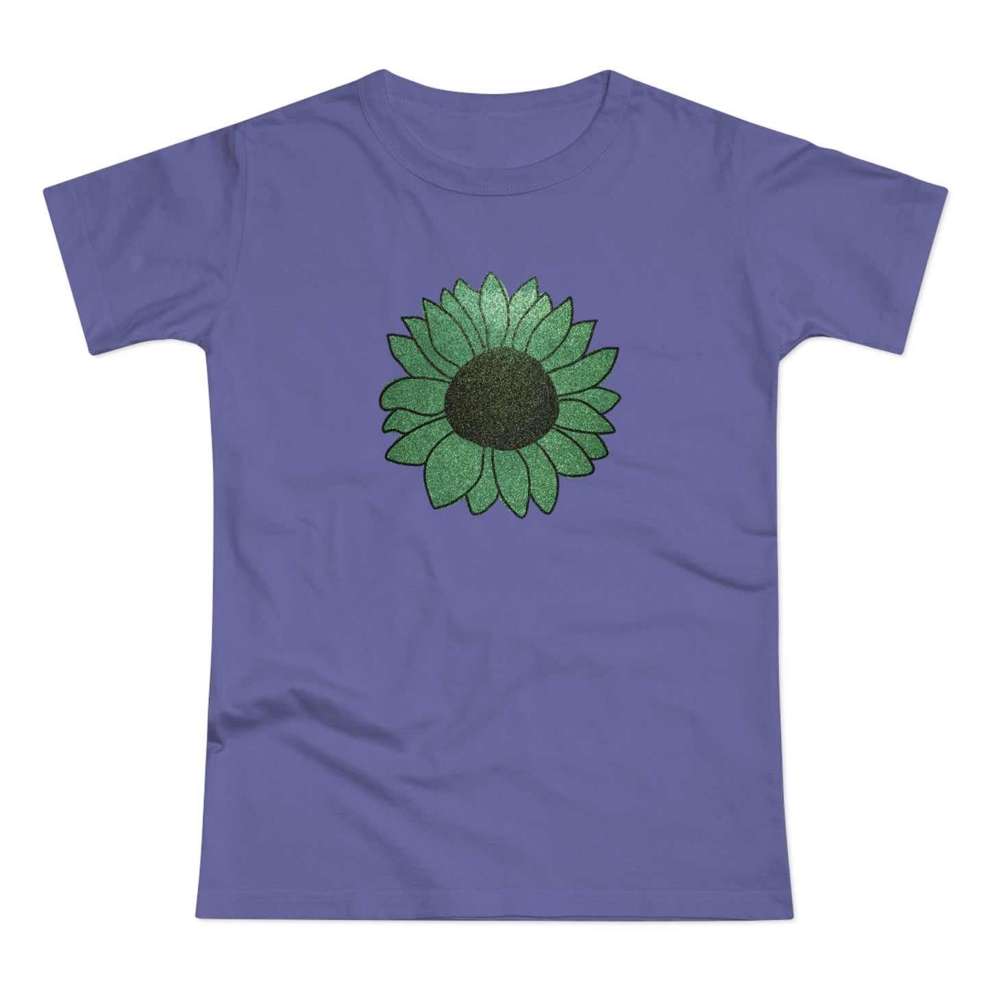 Green Flower Women's T-shirt
