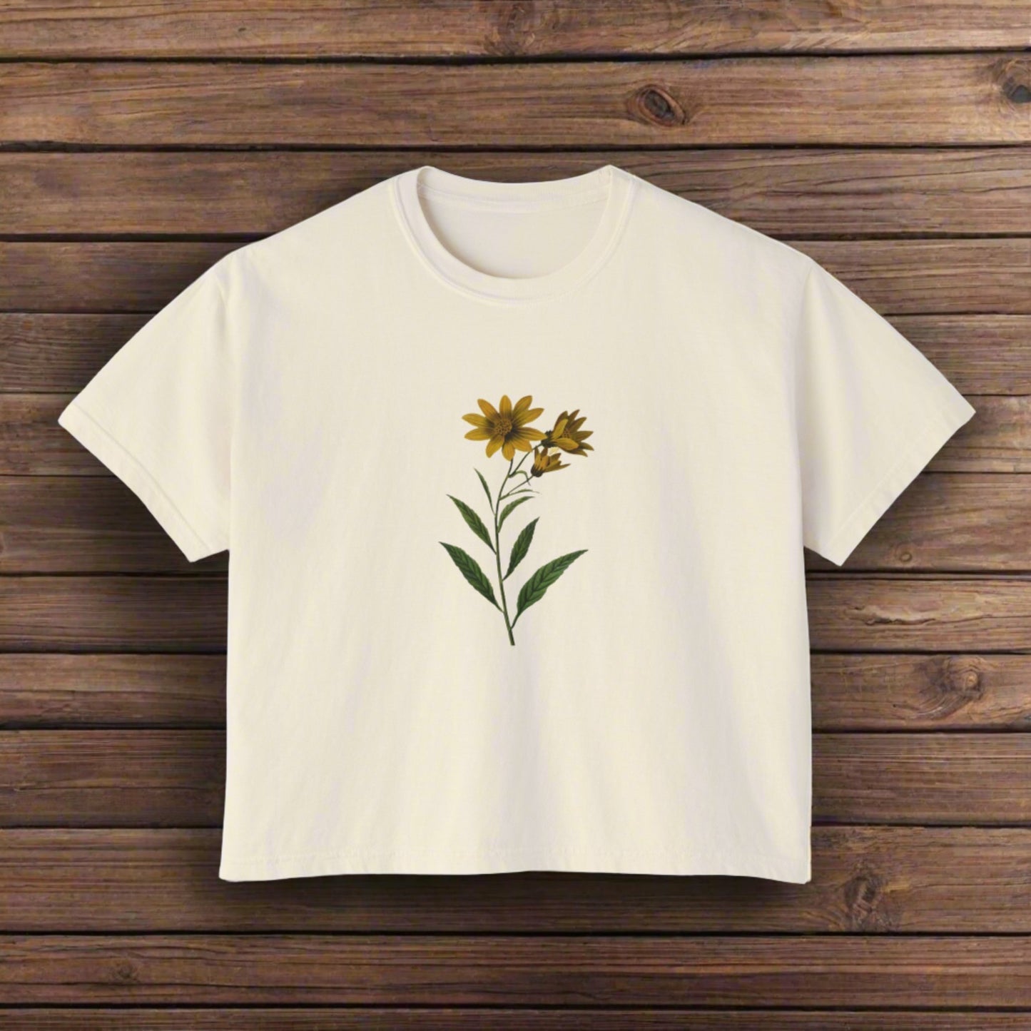 Pretty Flower Women's Boxy Tee