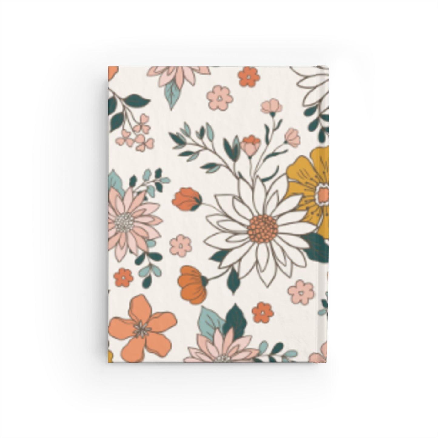 Retro Flowers Journal