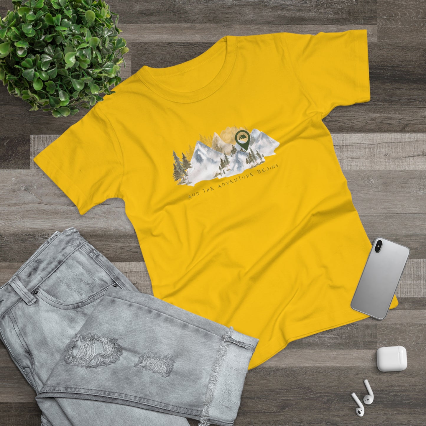 Adventure Begins - Women's T-shirt