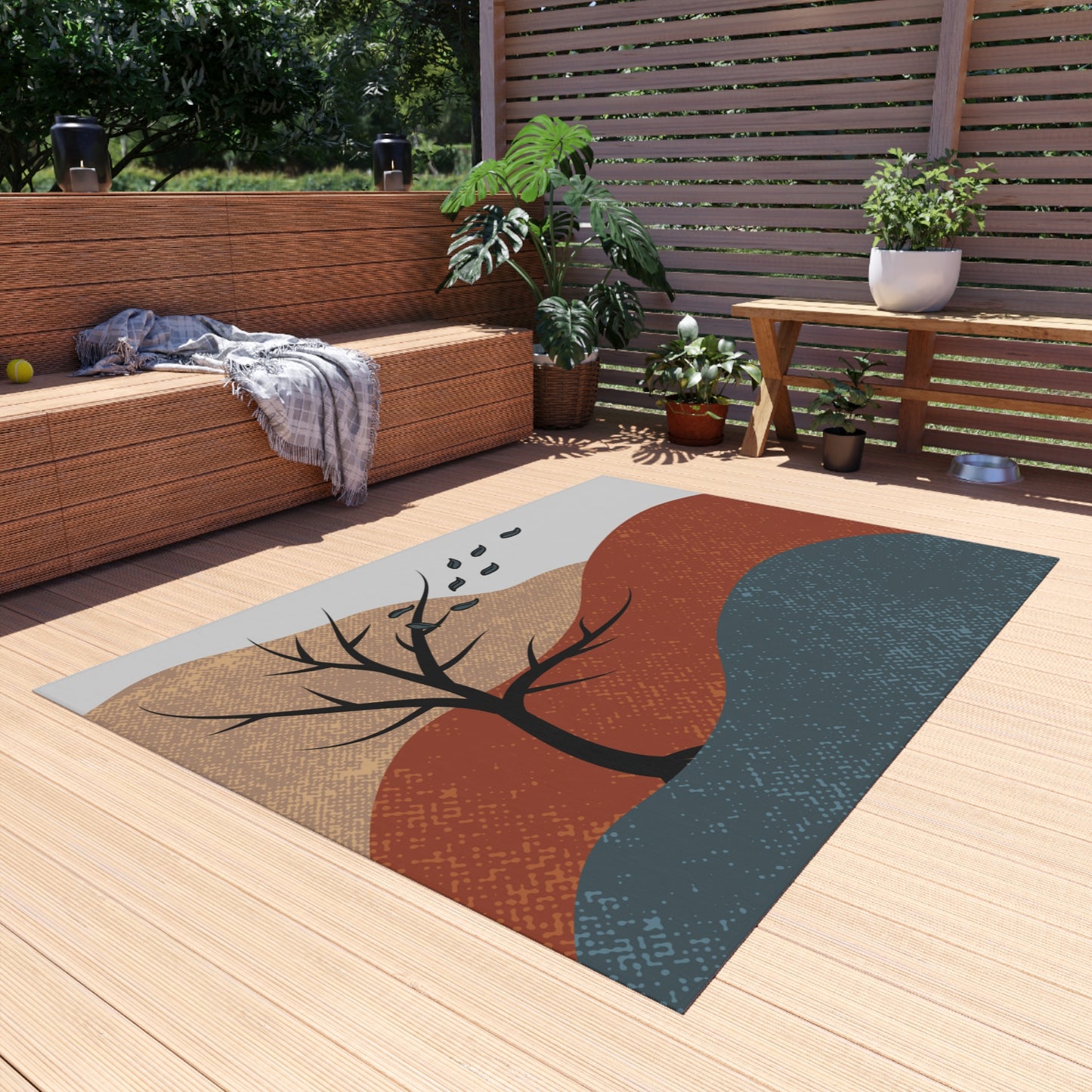 Whispering Tree Outdoor Rug