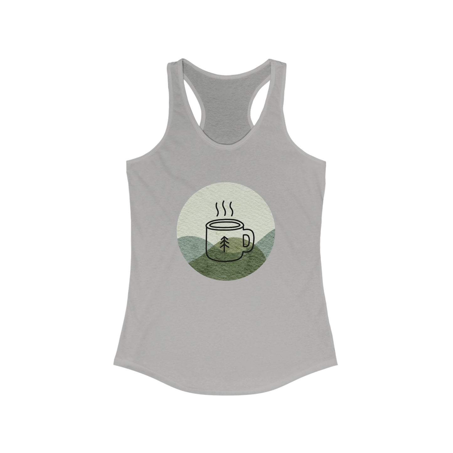 Mountain Coffee Tank Top