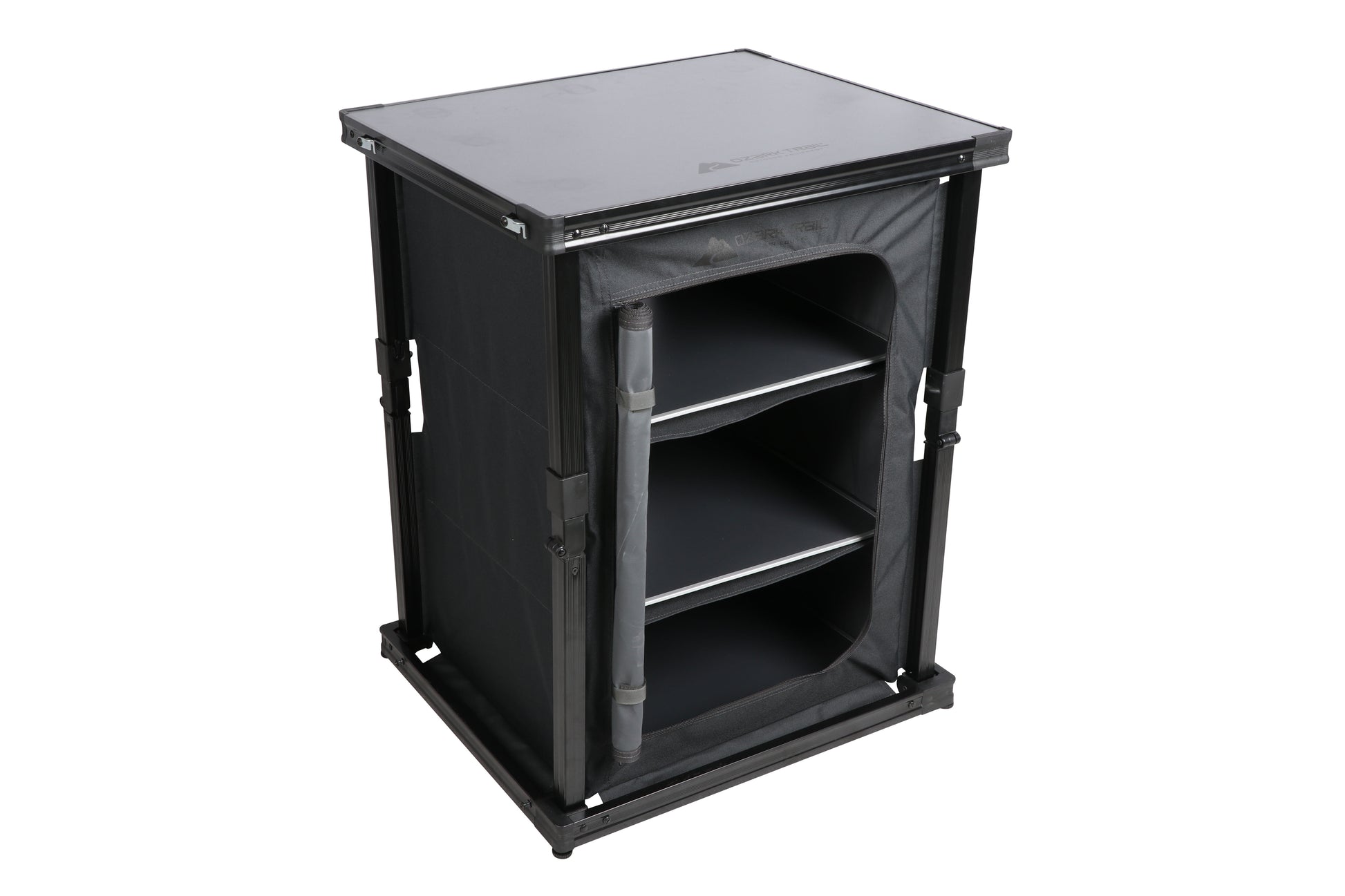 Kitchen Organizer Hardtop Table, Gray, 23 X 20 X 31