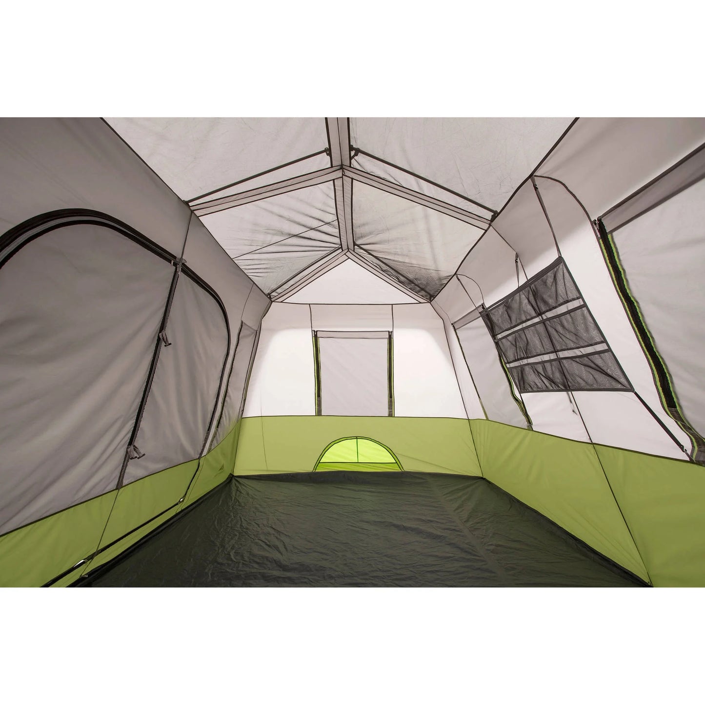 14' X 13.5' 9 Person 2 Room Instant Cabin Tent with Screen Room, 40.8 Lbs