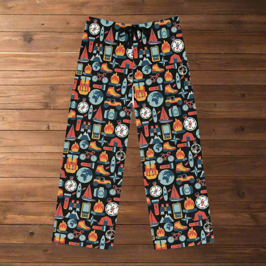 Mossy Adventure Men's Pajama Pants (AOP)