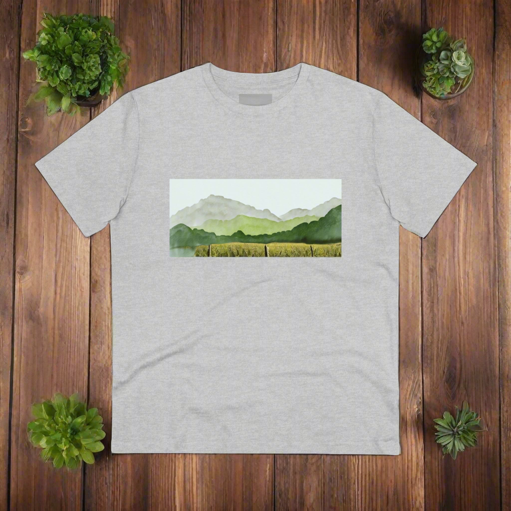 Mossy Mountain Organic Creator T-shirt - Unisex