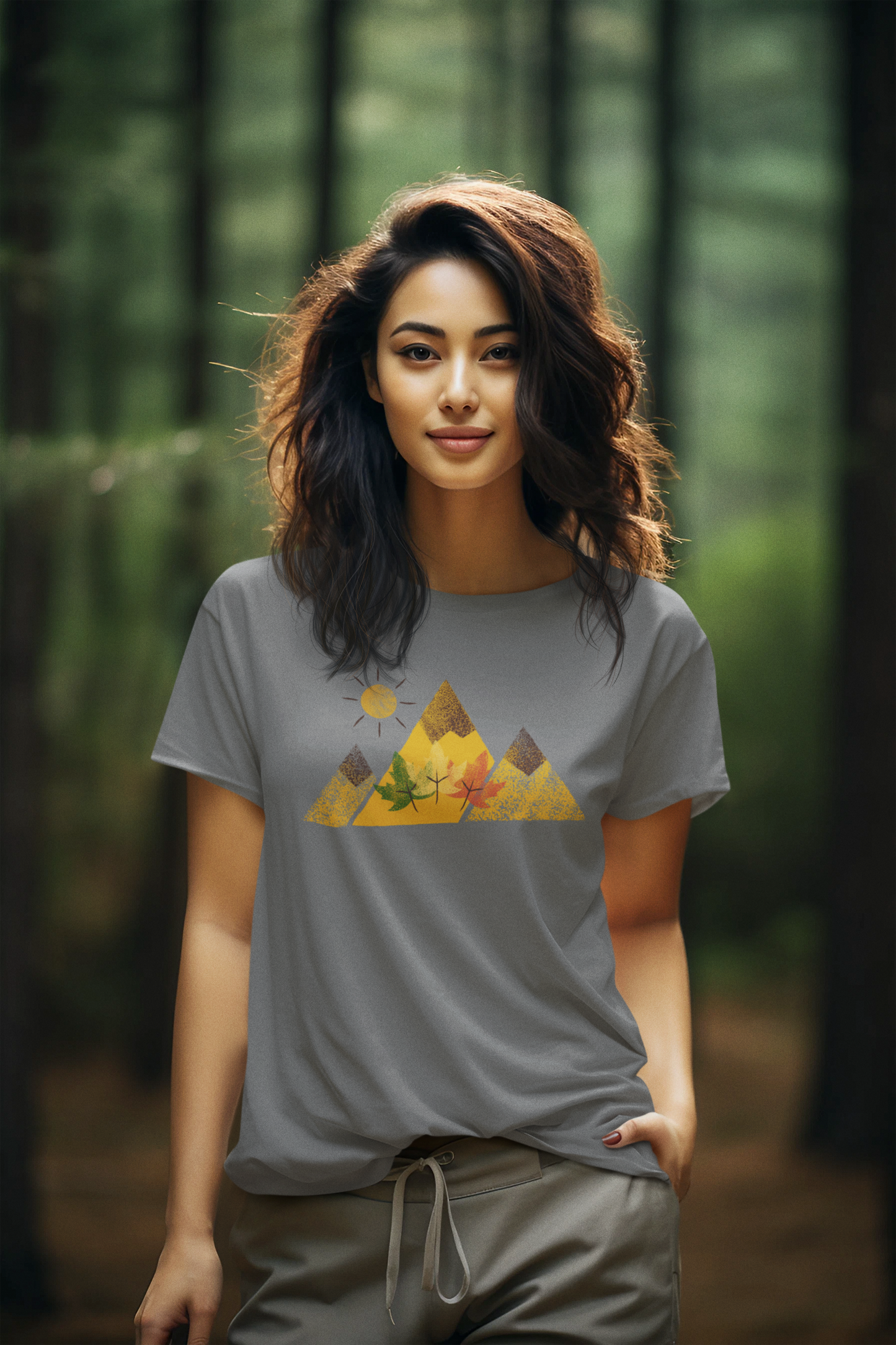 Fall Mountain Iconic Women's T-Shirt