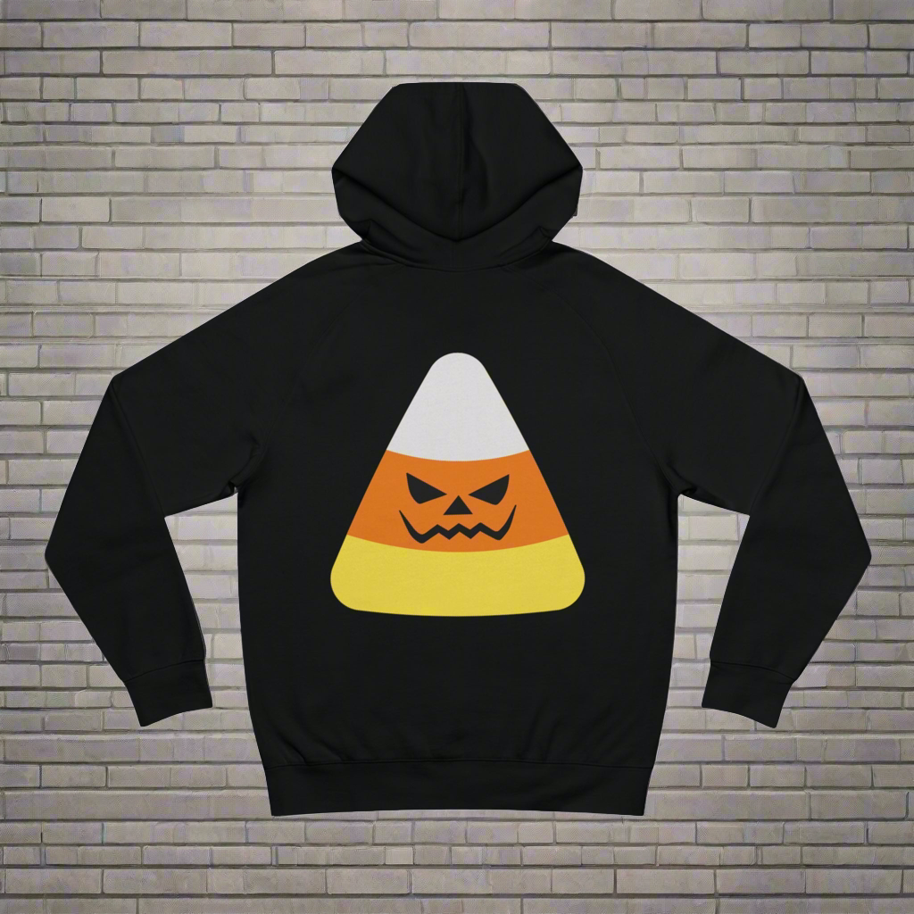 Candy “Spooky” Corn - Unisex Hooded Sweatshirt, Made in US