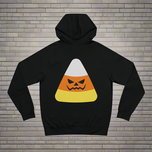 Candy “Spooky” Corn - Unisex Hooded Sweatshirt, Made in US