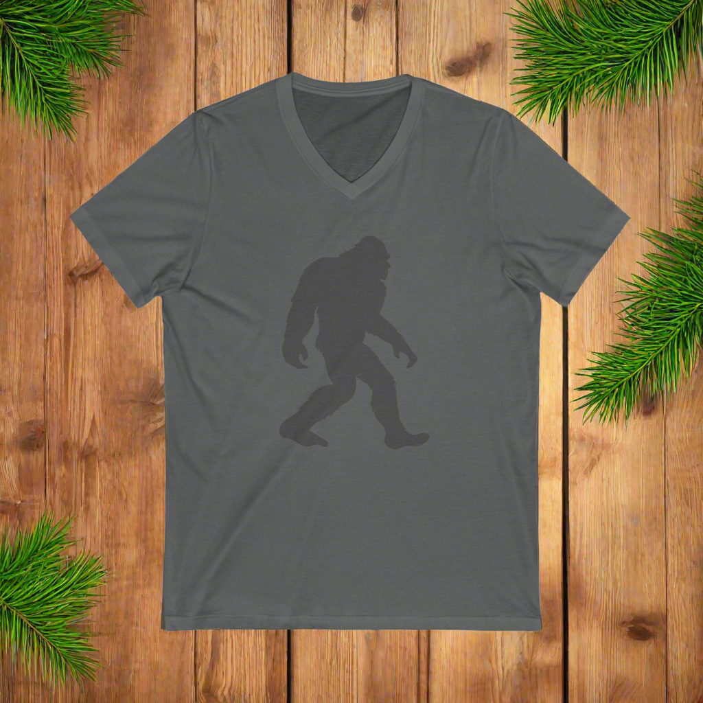 Bigfoot Women's V Neck T-shirt