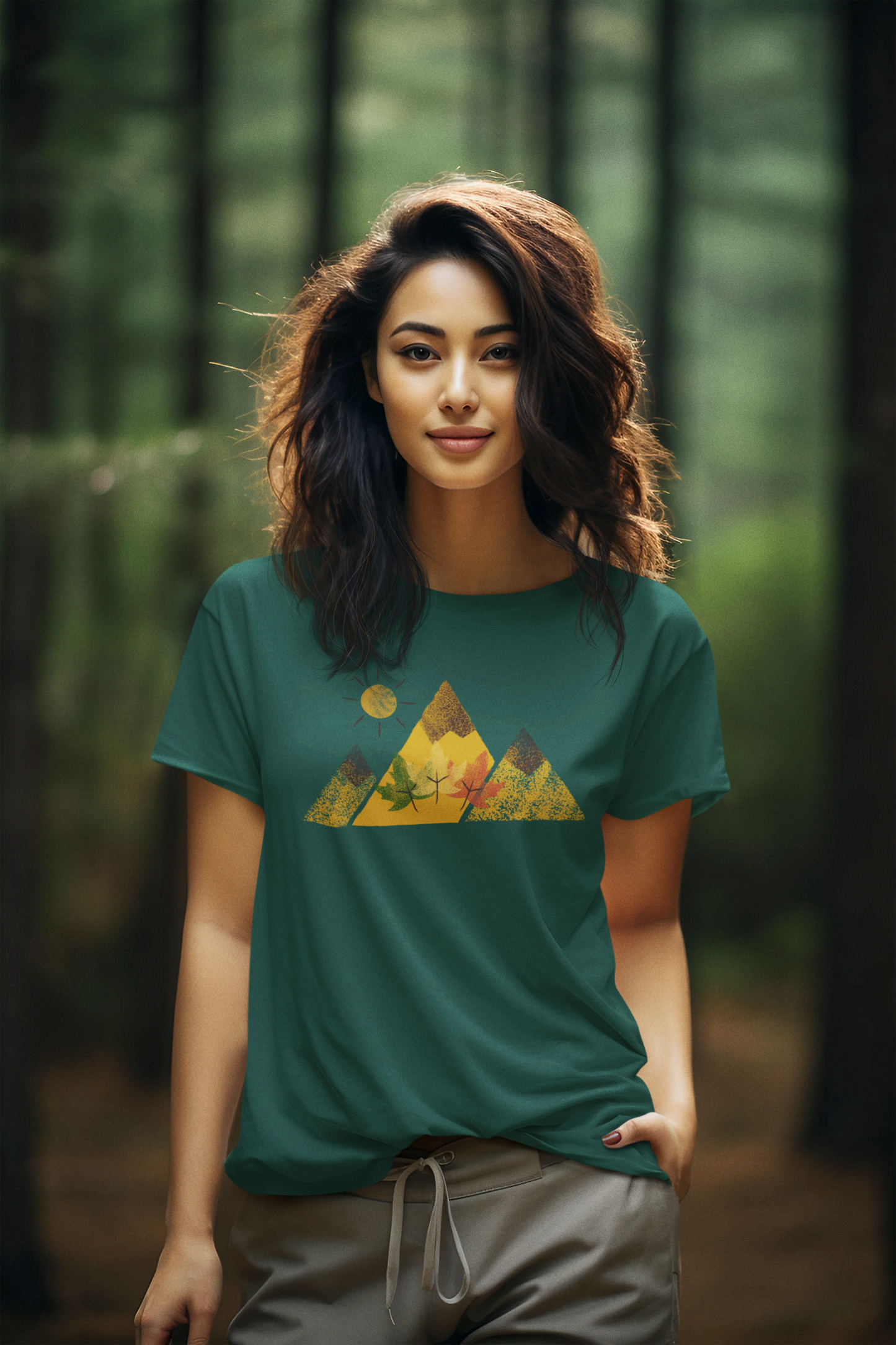 Fall Mountain Iconic Women's T-Shirt