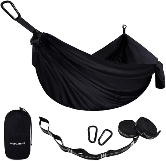 Camping Hammock - Portable Hammock Single Hammock Camping Accessories Gear for Outdoor, Indoor