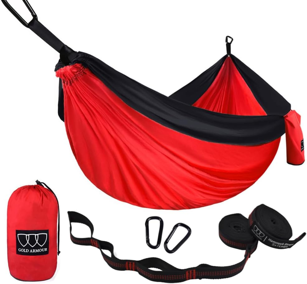 Camping Hammock - Portable Hammock Single Hammock Camping Accessories Gear for Outdoor, Indoor