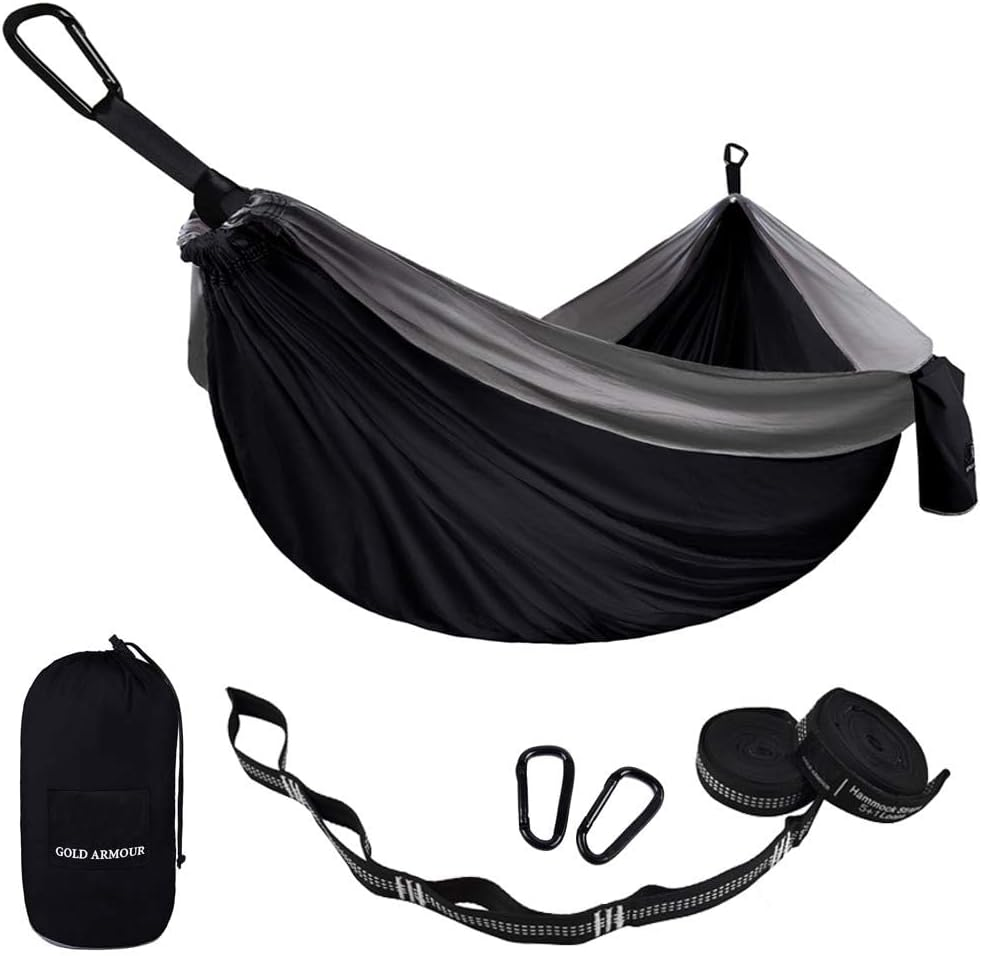 Camping Hammock - Portable Hammock Single Hammock Camping Accessories Gear for Outdoor, Indoor