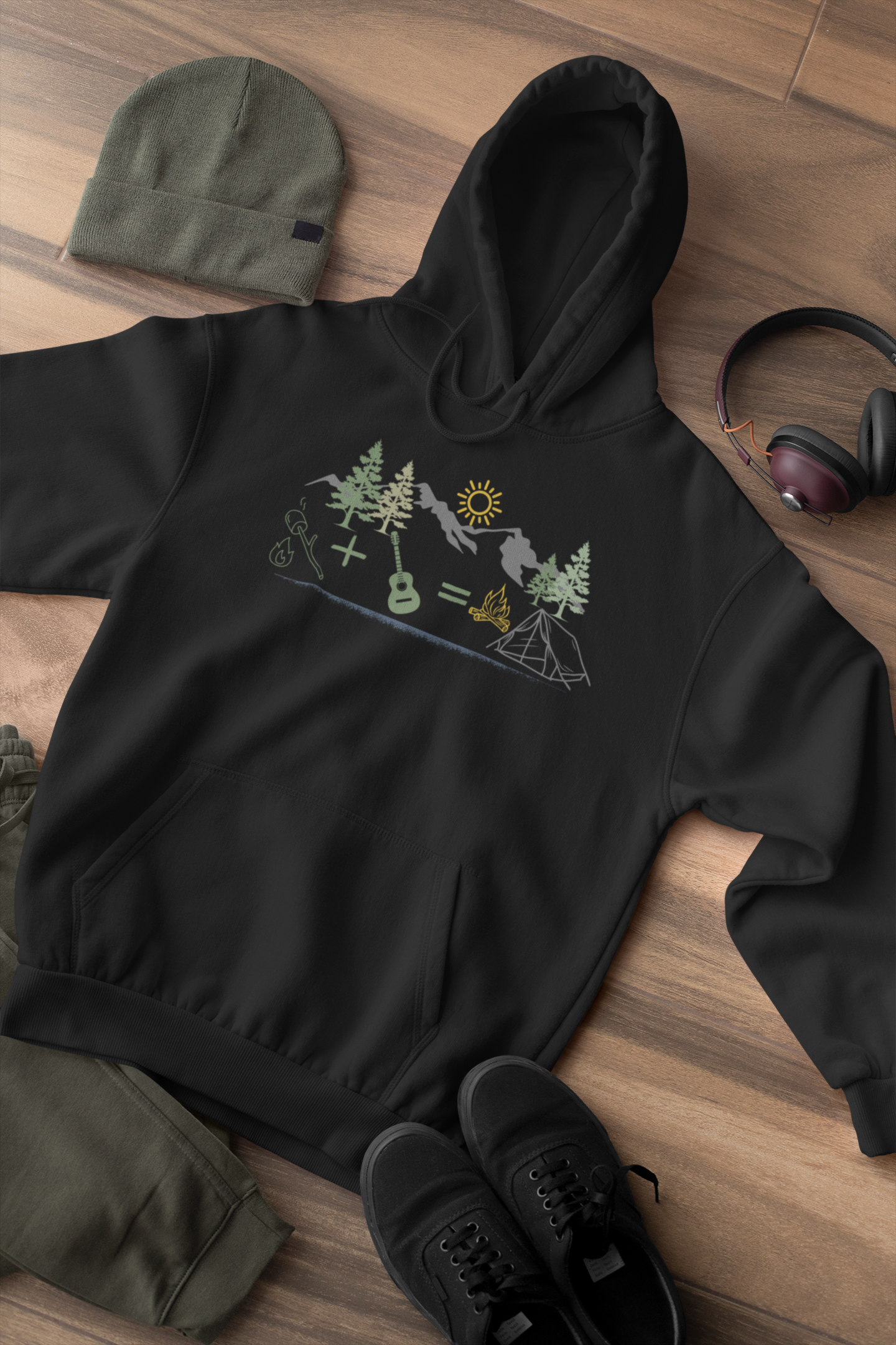 Camping Fun with S’mores and More - Women's Hoodie