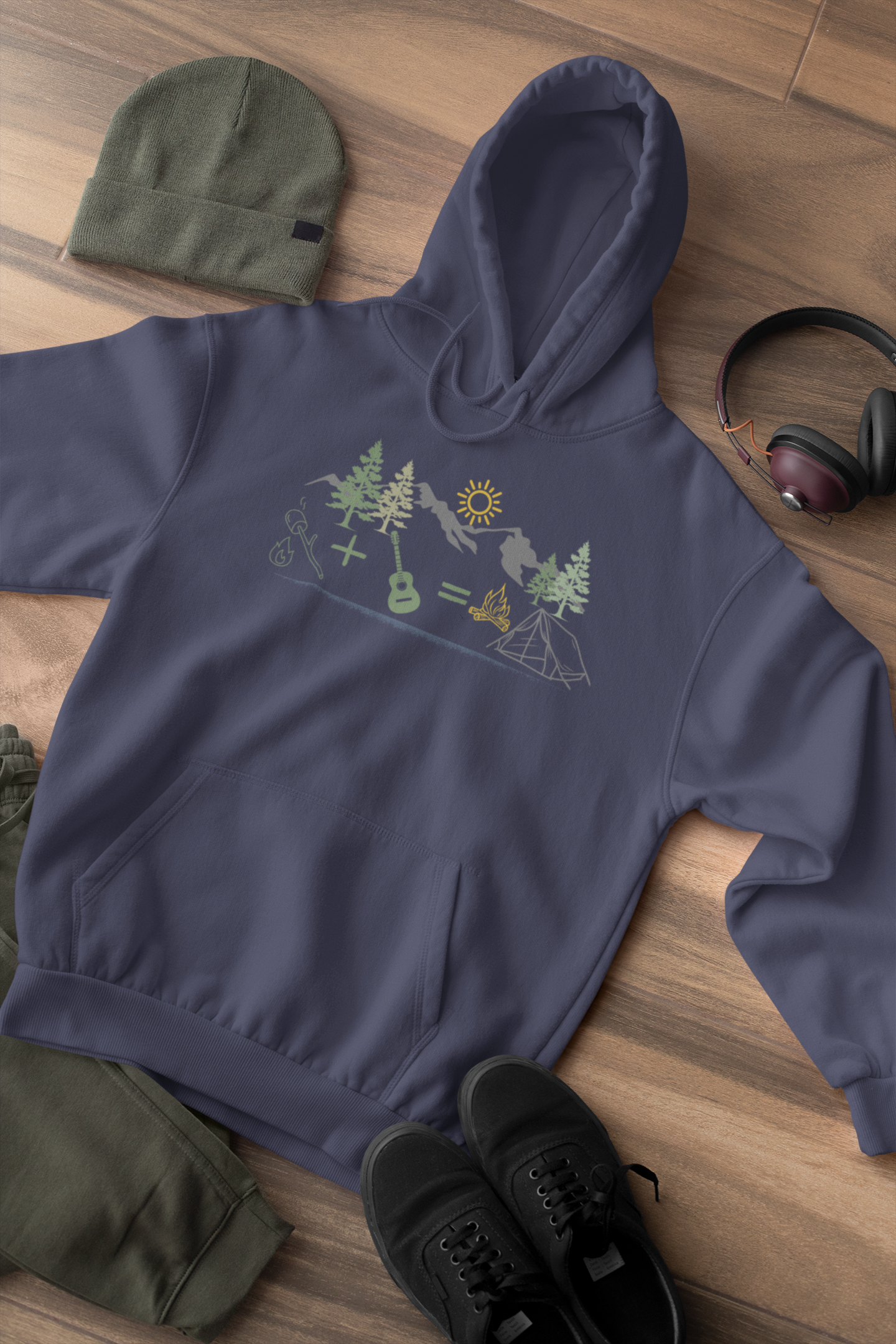 Camping Fun with S’mores and More - Women's Hoodie