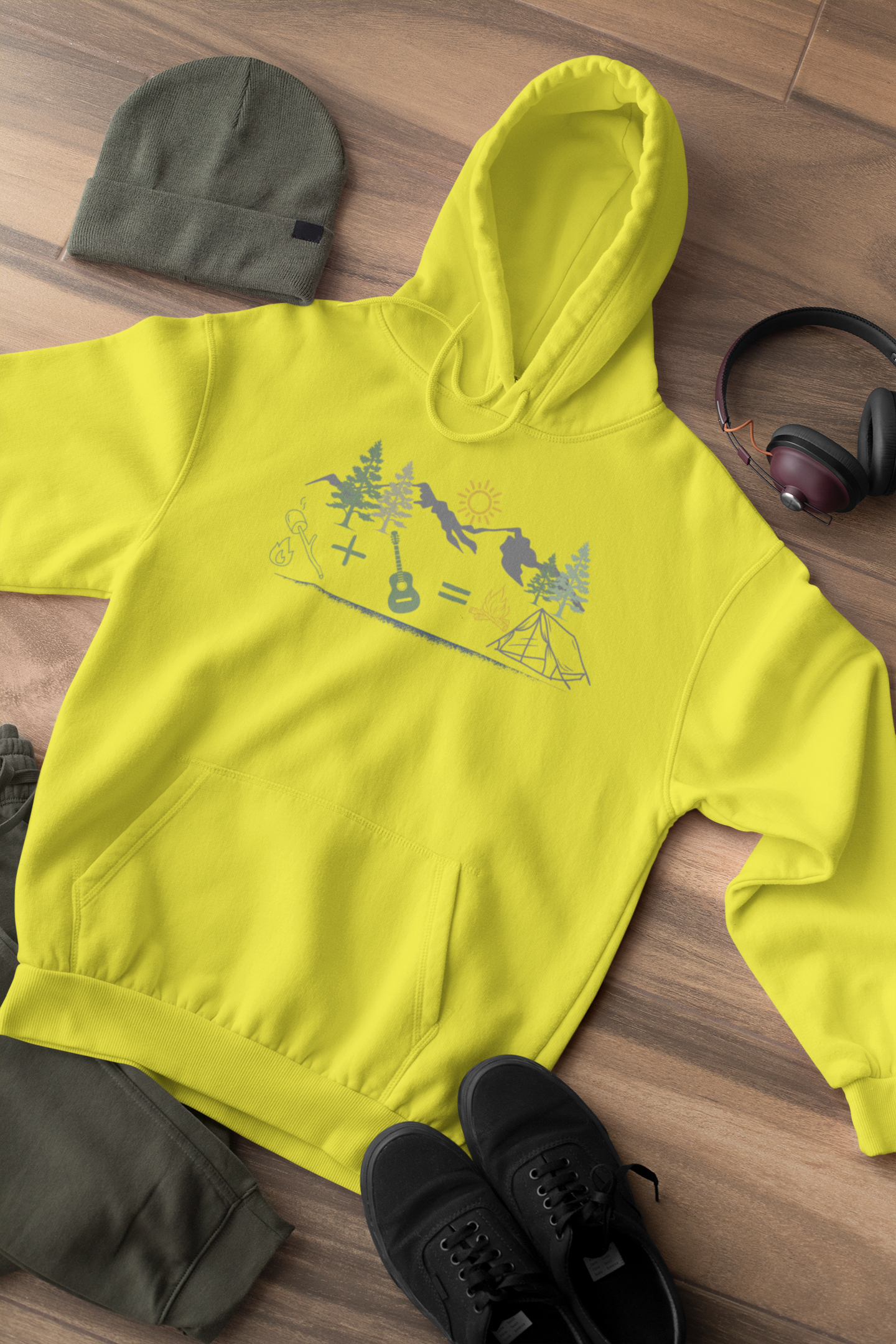 Camping Fun with S’mores and More - Women's Hoodie