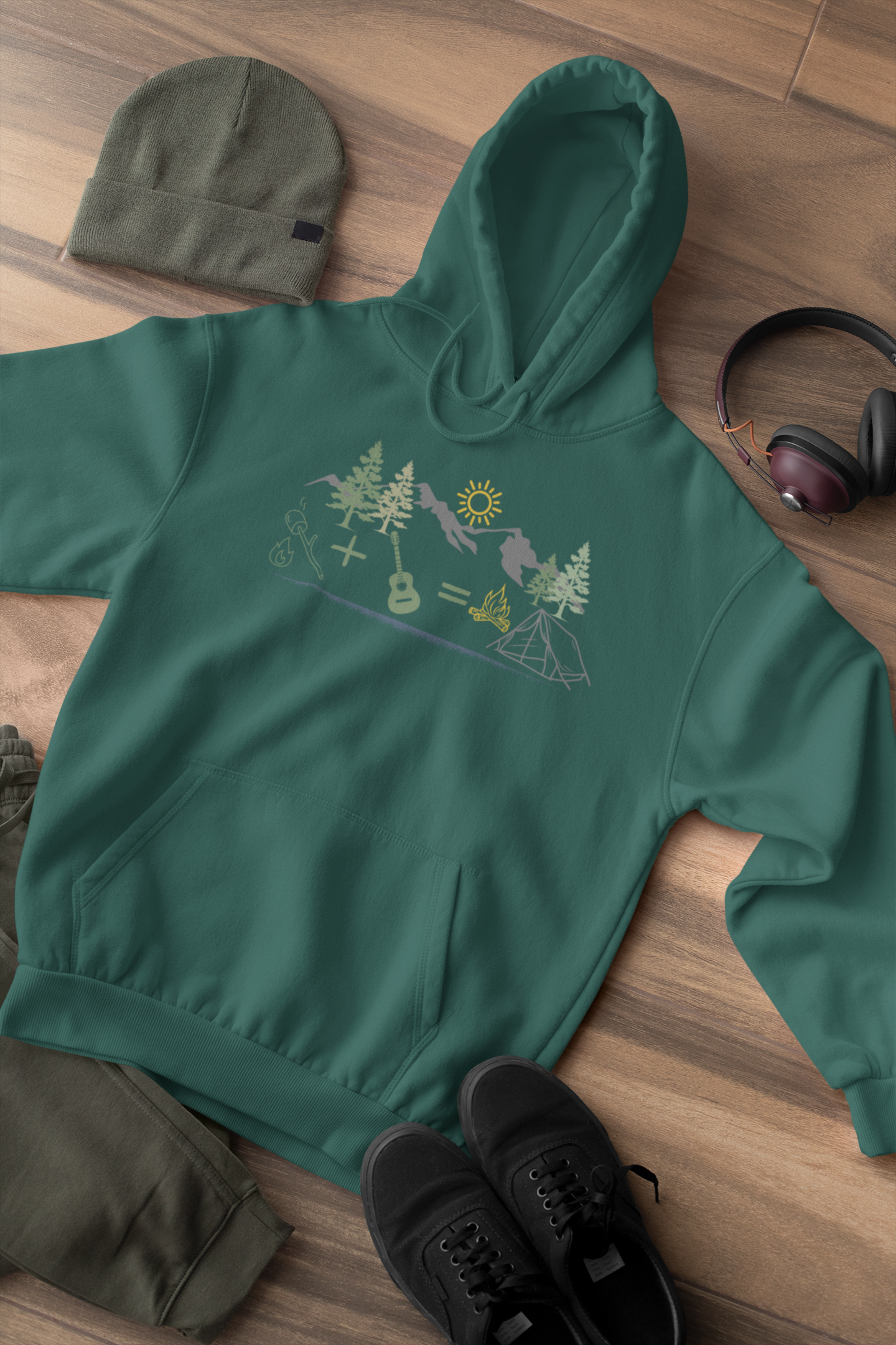 Camping Fun with S’mores and More - Women's Hoodie