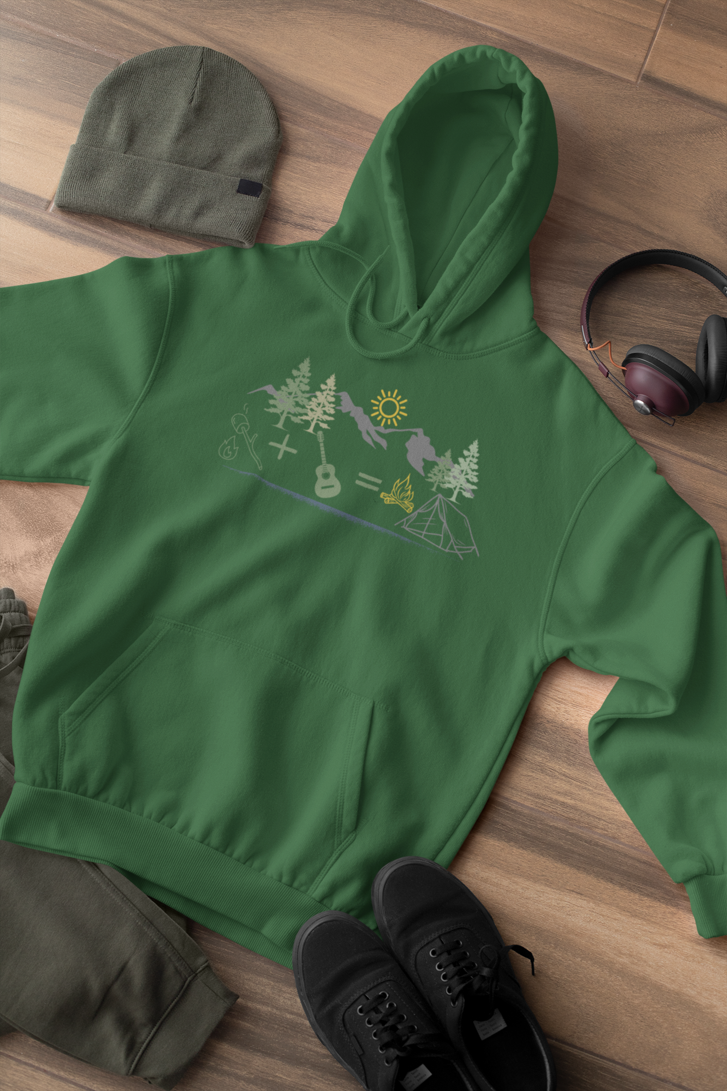 Camping Fun with S’mores and More - Women's Hoodie