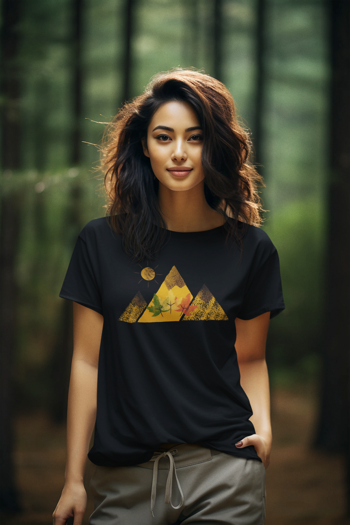 Fall Mountain Iconic Women's T-Shirt