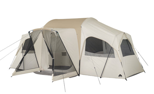 12-Person Glamping Tent, 19' X 18' X 84”, 42.62 Lbs.