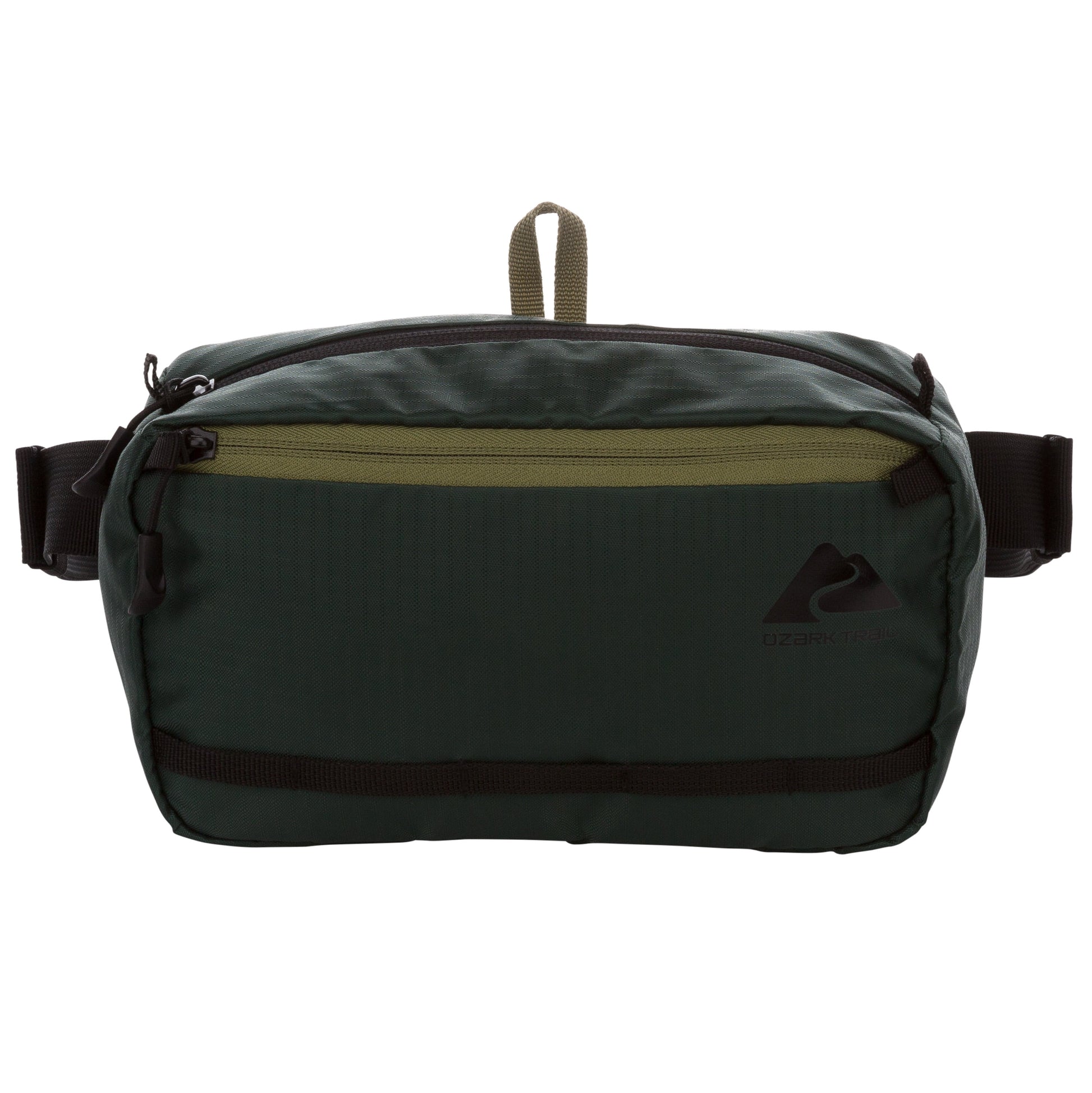 3.5 Ltr on Waist Pack, Green, Unisex, Polyester Zipper