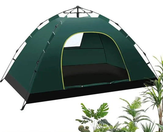 Camping Automatic Tent Waterproof Single Layer 2 Person Tent Outdoor