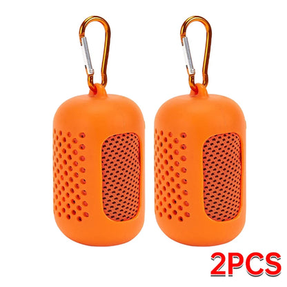 Outdoor Cooling Towel - with Silicone Case