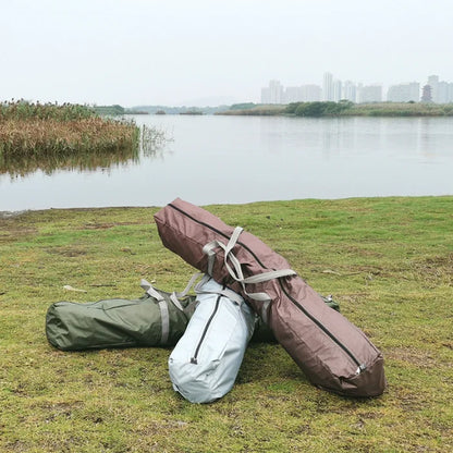 Outdoor Hexagonal Automatic Tent - Double-layer (3-4 People Camping)