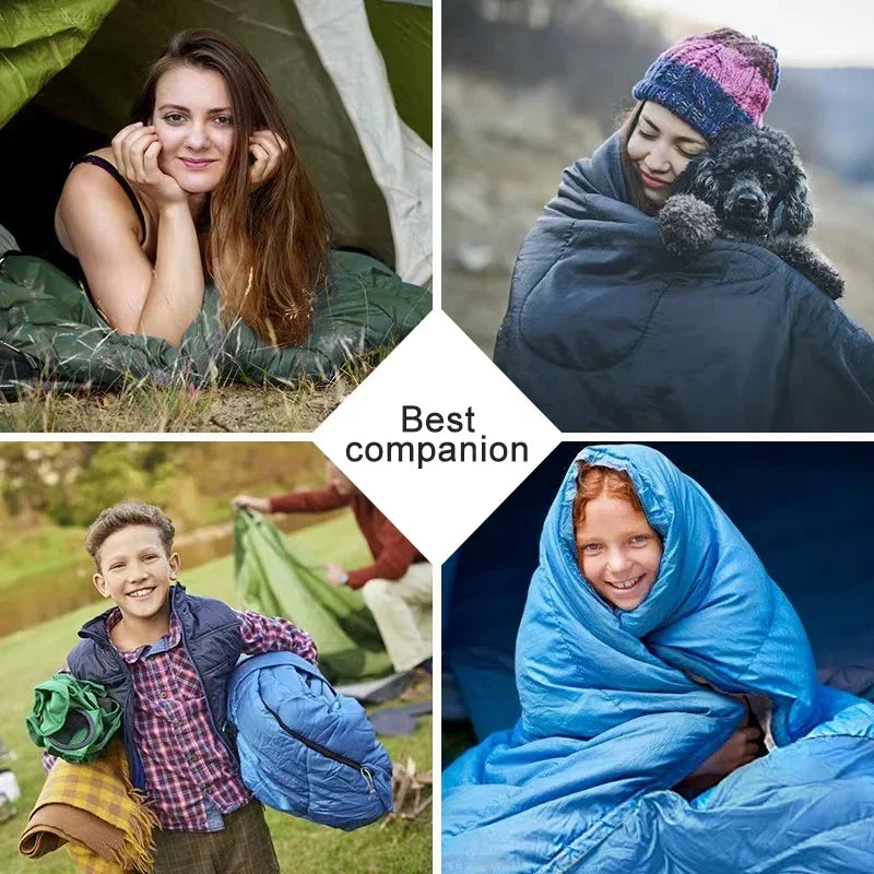 Camping Sleeping Bag - Ultralight, Waterproof, & 4 Season